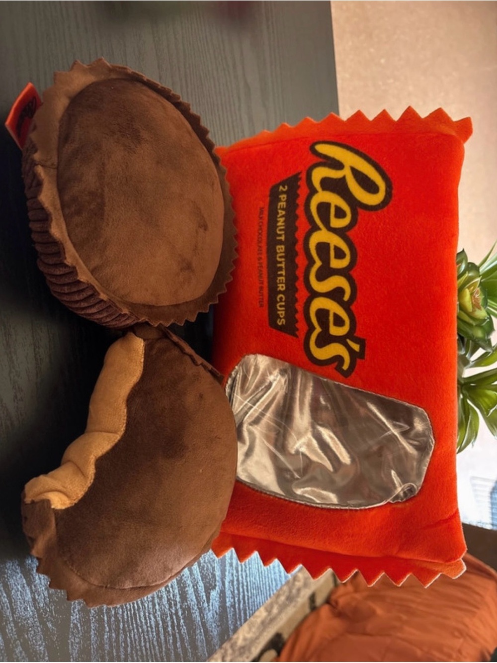 Kids Plush Snack Set - Orange & Brown Plush Toy Reese’s Buttercup